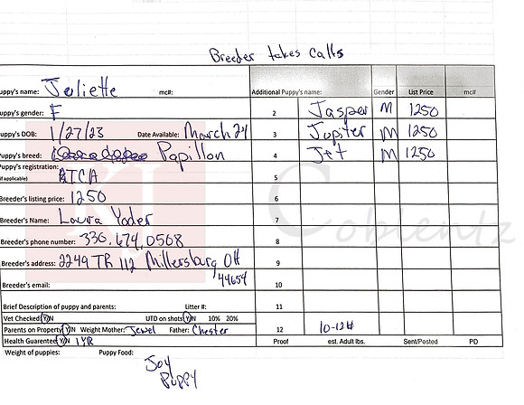 01.27.23 Papillons Sell Sheet