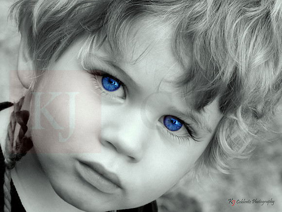 Blue eyed boy