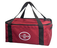 Lg Therma Bag, Black, Burgandy & Gray